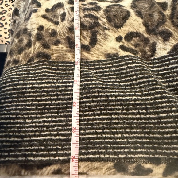 Méchant Leopard Print Halter Tunic Top Medium Boho Animal Print - Picture 4 of 7